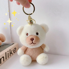 Kinako Plush Bear Key Ring