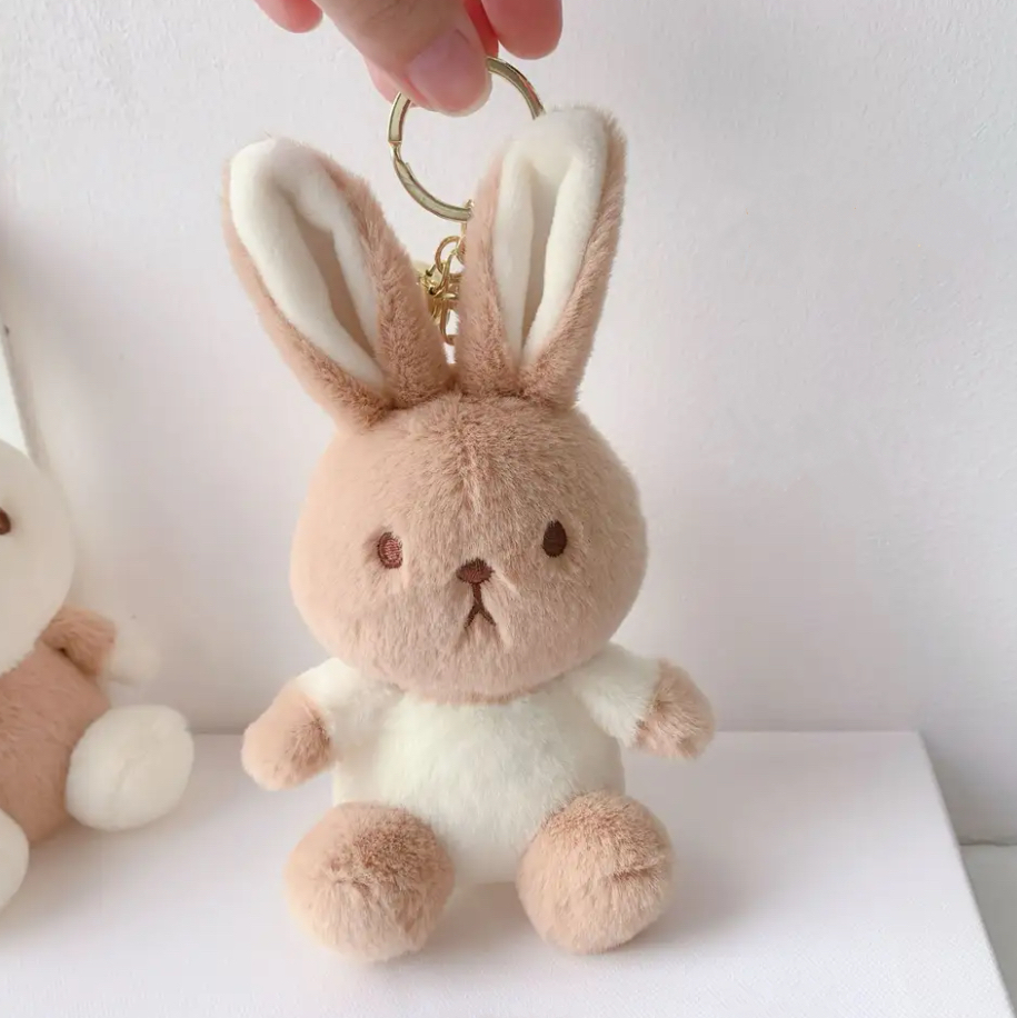 Kinako Plush Bunny Key Ring